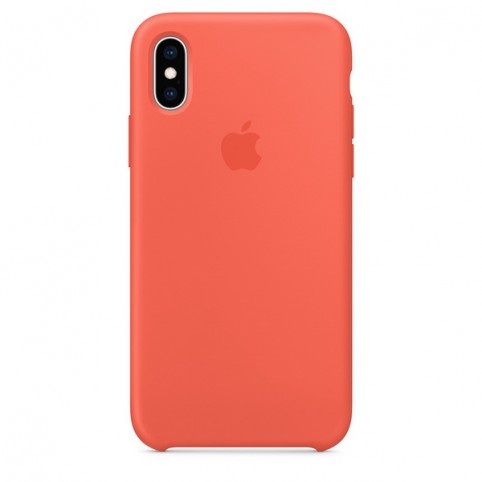 Чехол Silicone Case для iPhone XS Max Nectarine 