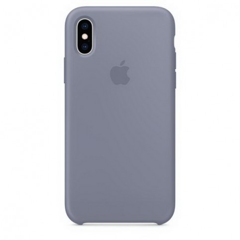 Чехол Silicone Case для iPhone XS Max Lavender Gray 