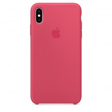 Силиконовый чехол Apple Silicone Case для iPhone X/XS Hibiscus 