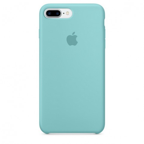 Чехол Silicone Case для iPhone 7 Plus/8 Plus Sea Blue