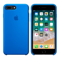 Силиконовый чехол Apple Silicone Case Royal Blue для iPhone 7 Plus / 8 Plus 