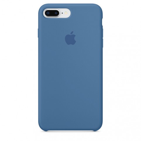 Чехол Apple Silicone Case для iPhone 8 Plus/7 Plus Denim Blue Original 