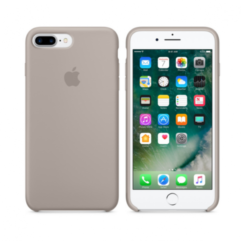 Чехол-накладка Apple iPhone 7/8 Plus Silicone Case Pebble 