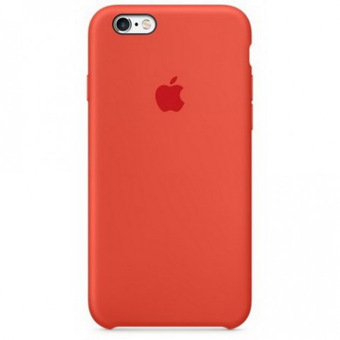 Чехол-накладка Apple iPhone 6/6S Silicone Case Apricot