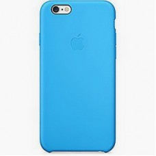 Чехол оригинальный iPhone 6/6s plus силикон Blue