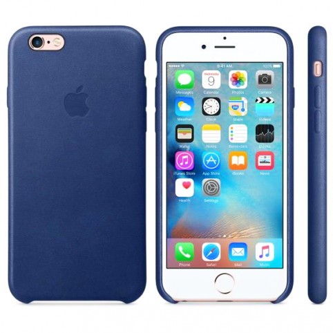 Чехол Apple для iPhone 6/6s Plus Silicone Case Blue
