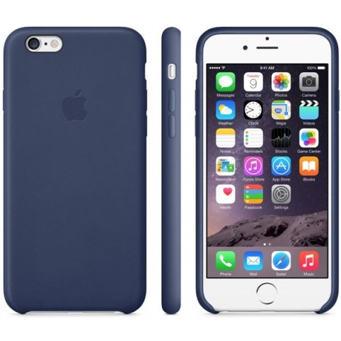 Оригинальный чехол силиконовый iPhone 6/6s midnight blue