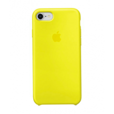 Чехол силиконовый для iPhone 7/8 Apple Silicone Case "Жёлтый неон"