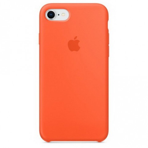 Чехол Original silicone для iPhone 7/8 Оранжевый