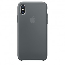Силиконовый чехол Apple для iPhone X/10 «space gray»