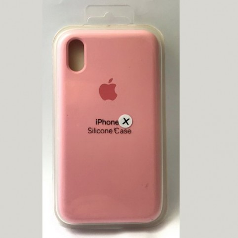Силиконовый чехол Apple для iPhone X/10 «light pink»