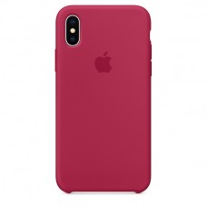 Силиконовый чехол Apple для iPhone X/10 «красная роза»