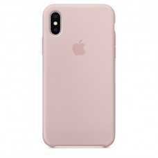 Силиконовый чехол Apple для iPhone X/10 «розовый песок»