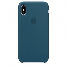 Силиконовый чехол Apple для iPhone X/10 «космический синий»
