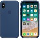 Силиконовый чехол Apple для iPhone XS Max «тёмный кобальт» 