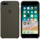 Силиконовый чехол Apple для iPhone 8/7 Plus «тёмно-оливковый»