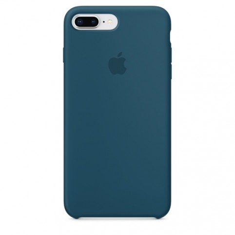 Силиконовый чехол Apple для iPhone 8/7 Plus «космический синий»
