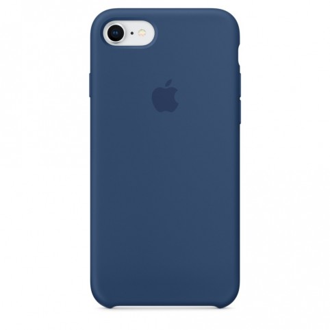 Чехол Apple Silicone Case Blue Cobalt для iPhone 8/7 original