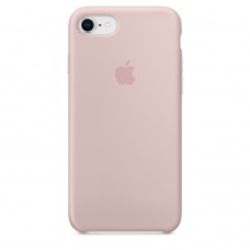 Силиконовый чехол Apple Silicone Case Pink Sand для iPhone 8/7 