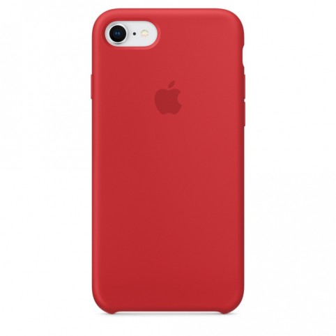 Оригинальный чехол Apple Silicone Case для iPhone 8/7 Red